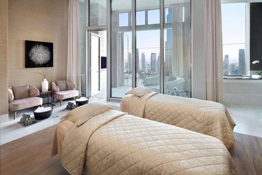 Address Sky View, Downtown Dubai Hotel Exterior foto The spa at The Ritz-Carlton, Dubai