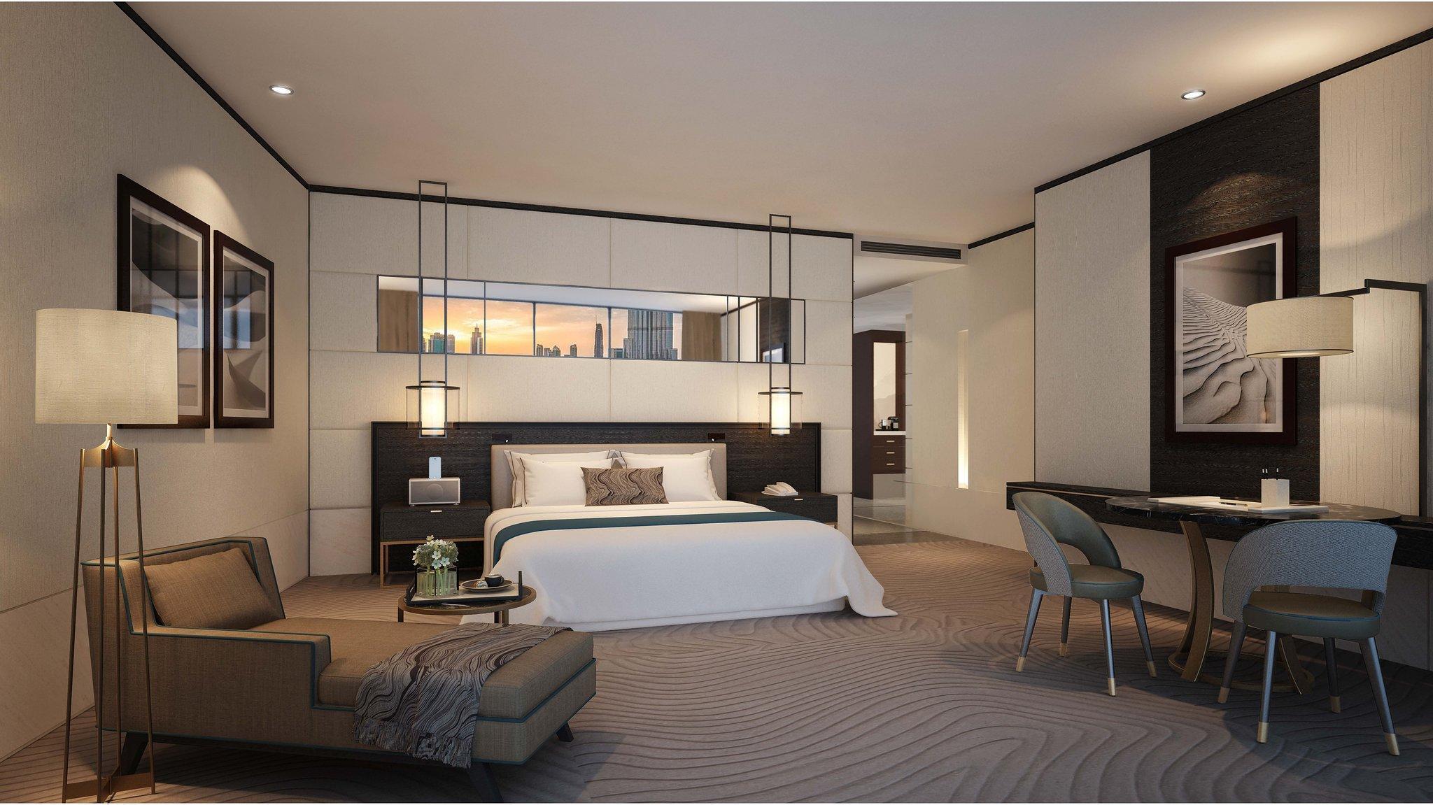 Address Sky View, Downtown Dubai Hotel Exterior foto A bedroom in the hotel
