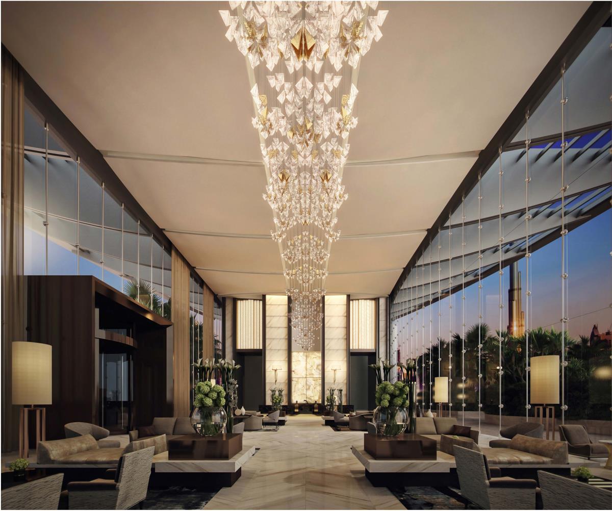 Address Sky View, Downtown Dubai Hotel Exterior foto The lobby of the Ritz-Carlton, Paris