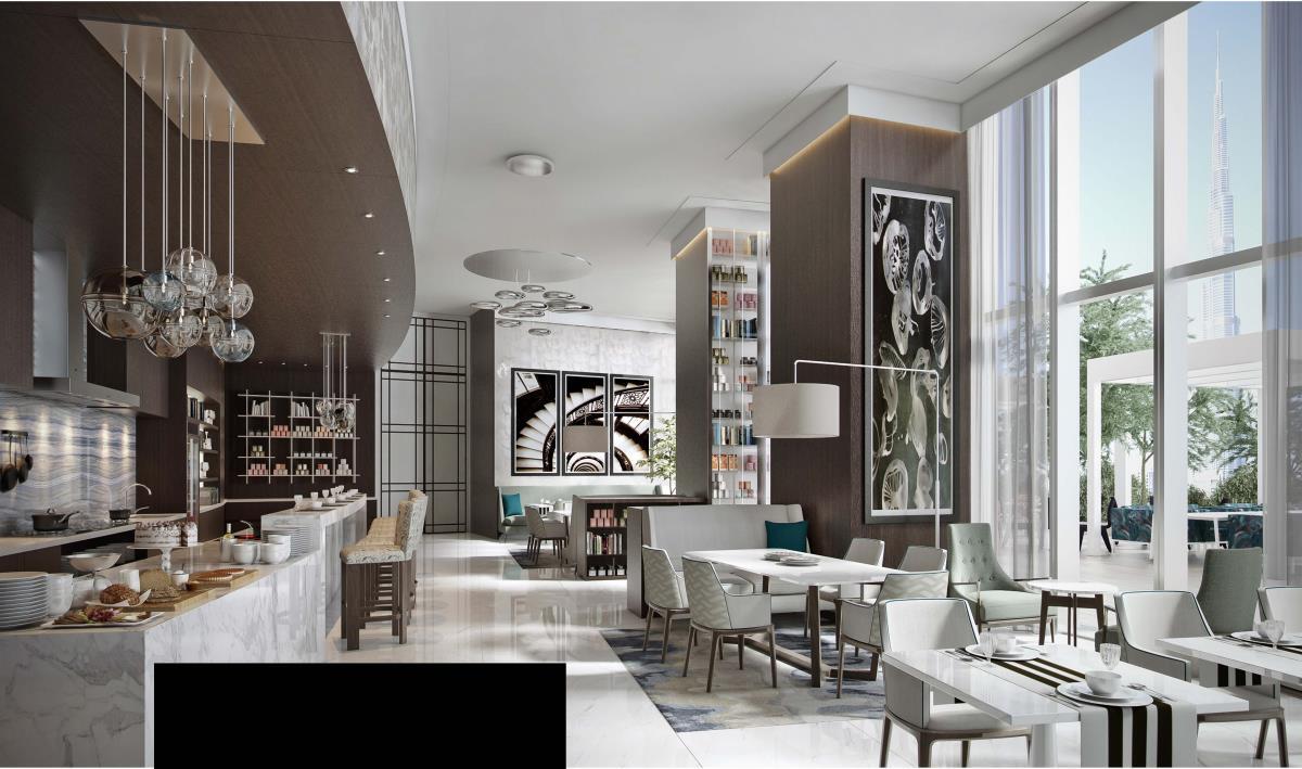 Address Sky View, Downtown Dubai Hotel Exterior foto The Library