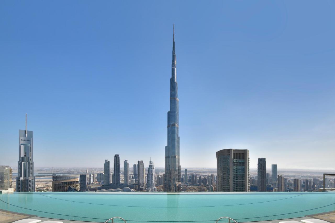 Address Sky View, Downtown Dubai Hotel Exterior foto Dubai skyline